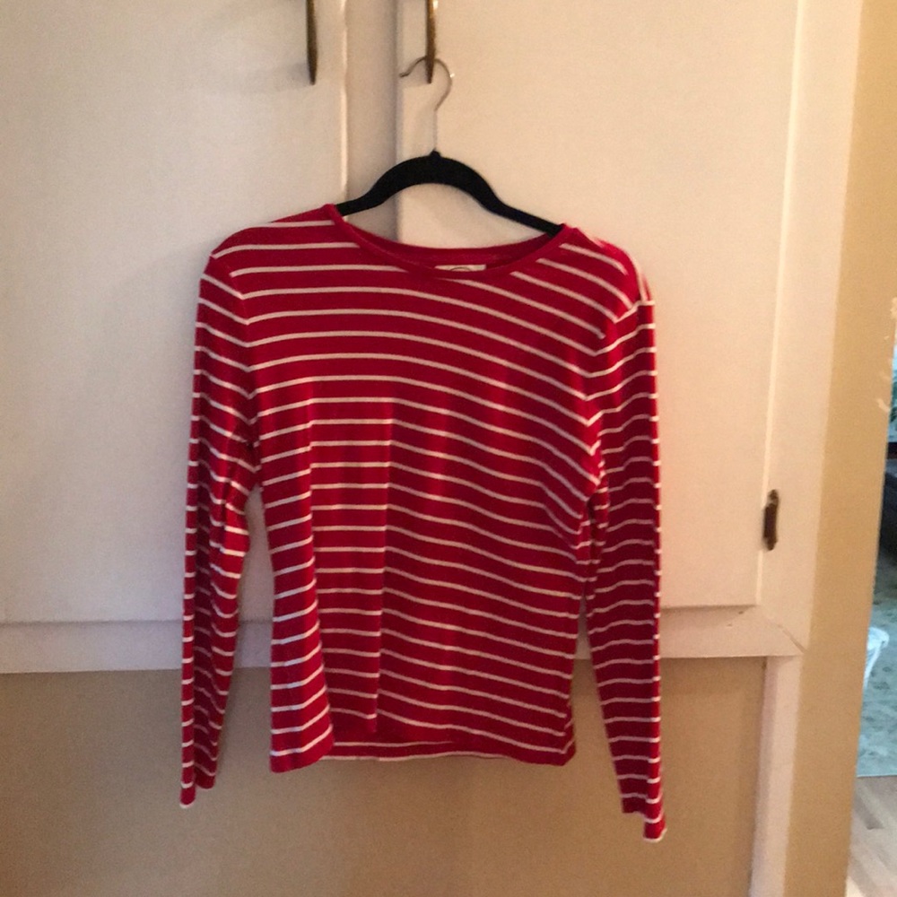 Long sleeve striped sweater